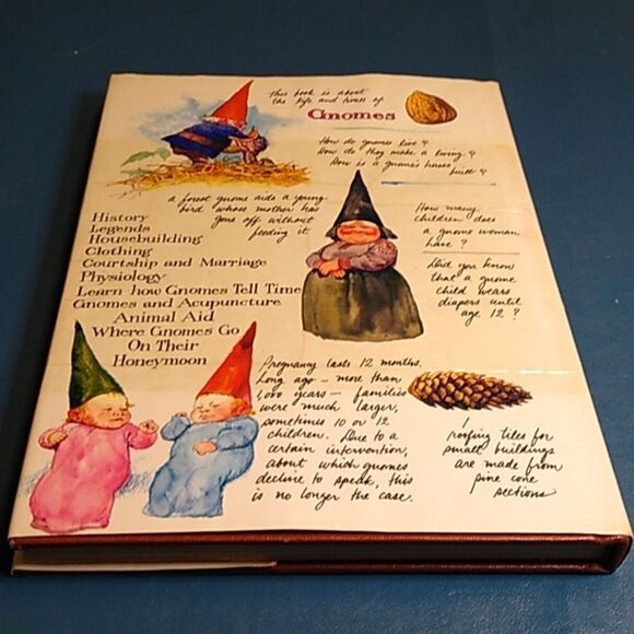 Gnomes Hardcover Book with Illustrations 1977 - Picture 4 of 7